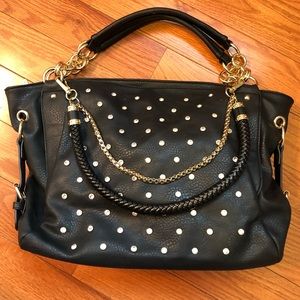 Charming Charlie Black Satchel